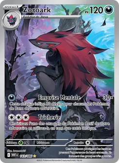 Zoroark, Flamme Blanche No. 143 Holo