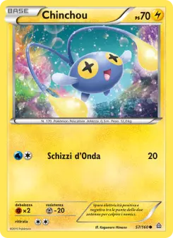 Chinchou, Scontro Primordiale No. 57 Normal