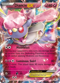 Diancie EX, XY Black Star Promos No. XY43 Normal