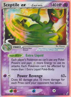Sceptile ex δ, Crystal Guardians Nº 96 Holo