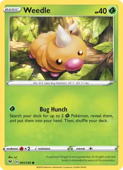 Weedle, Vivid Voltage No. 1