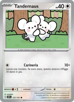 Tandemaus, Scintille Folgoranti No. 157 Normal