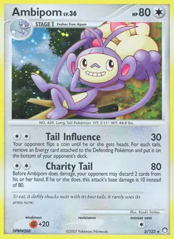 Ambipom, Mysterious Treasures No. 3