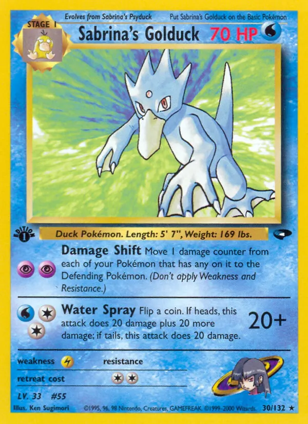Sabrina's Golduck, Gym Challenge Nº 30