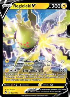 Regieleki V, Tempesta Argentata Nº 057 Holo