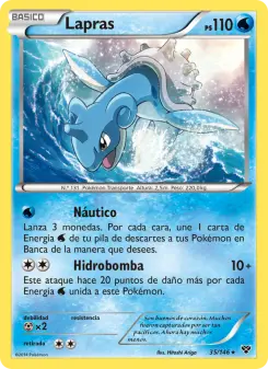 Lapras, XY Nº 35 Normal