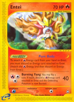 Entei, Aquapolis No. 10 Normal