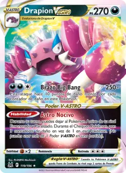 Drapion V-ASTRO, Origen Perdido No. 119 Holo