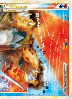 Suicune & Entei LEGENDE, Entfesselt Nº 95 Holo