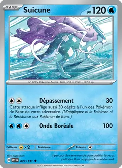 Suicune, Évolutions Prismatiques No. 024 Normal