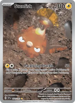 Stunfisk, Surging Sparks Nº 202 Holo