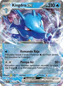 Kingdra ex, Bimbingan Rasi No. 030 Normal
