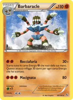 Barbaracle, Fuoco Infernale Nº 49 Normal