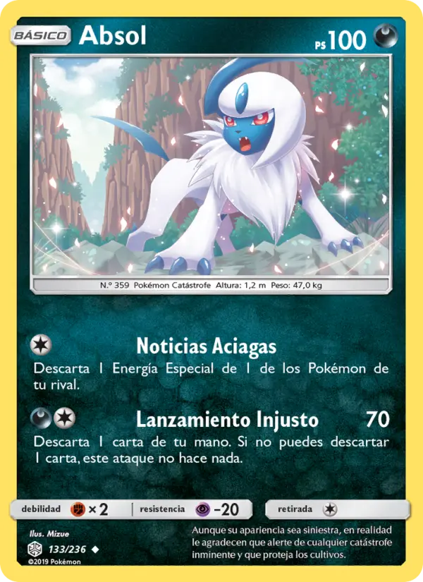 Absol, Eclipse Cósmico Nº 133