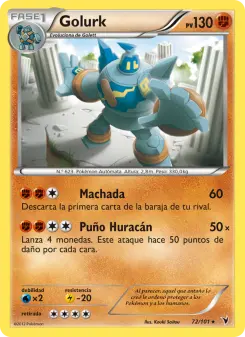 Golurk, Nobles Victorias No. 72 Normal