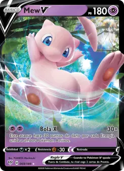 Mew V, Oscuridad Incandescente Nº 69 Holo