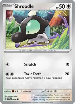 Shroodle, SVP Black Star Promos Nº 099 Holo