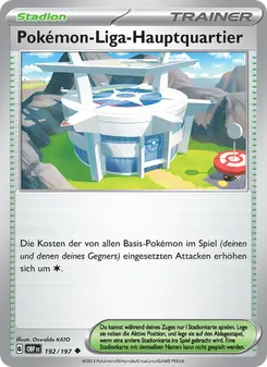 Pokémon-Liga-Hauptquartier, Obsidian Flammen Nº 192 Normal