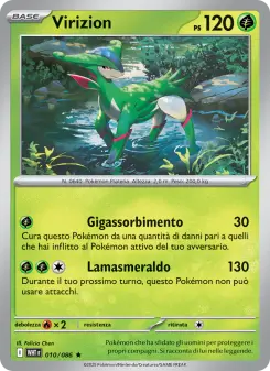 Virizion, Fuoco Bianco Nº 010 Holo