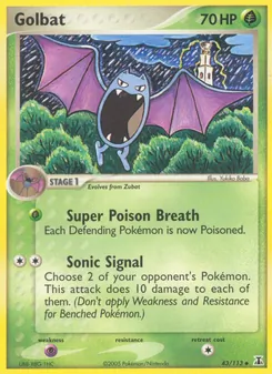 Golbat, Delta Species Nº 43 Normal