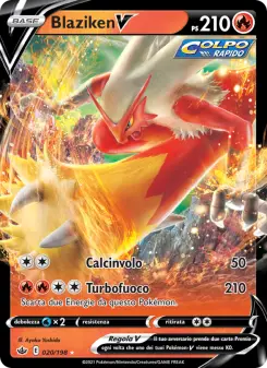 Blaziken V, Regno Glaciale No. 20 Holo
