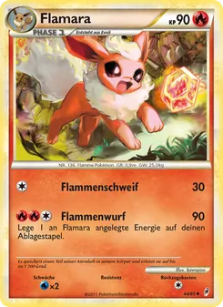 Flamara, Ruf der Legenden Nº 44 Normal