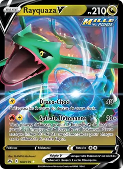 Rayquaza V, Zénith Suprême No. 100 Holo