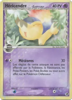 Héricendre δ, EX Île des Dragons Nº 45 Normal