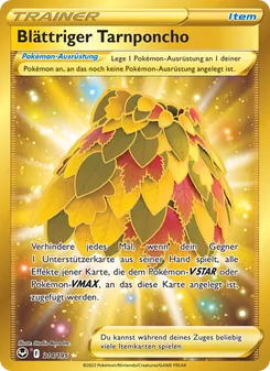 Blättriger Tarnponcho, Silberne Sturmwinde Nº 214 Holo