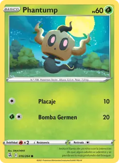 Phantump, Golpe Fusión No. 16 Normal