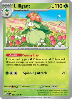 Lilligant, Journey Together No. 007