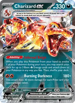 Charizard ex, Obsidian Flames No. 125 Holo