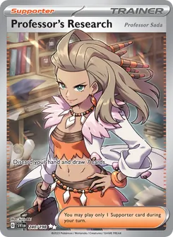 Professor's Research, Scarlet & Violet Nº 240 Holo
