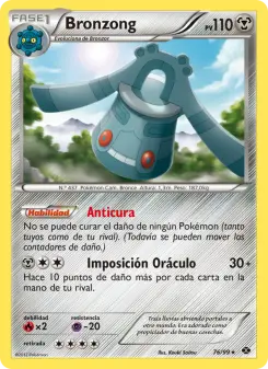Bronzong, Próximos Destinos Nº 76 Normal