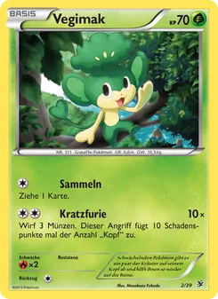 Vegimak, Willkommen in Kalos No. 2 Normal