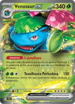 Venusaur-ex, Corona Astrale No. 001 Holo