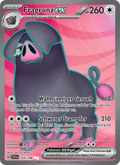 Fragrunz-ex, Karmesin & Purpur Nº 234 Holo