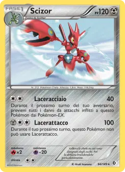 Scizor, Confini Varcati No. 94 Normal