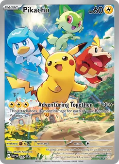 Pikachu, SVP Black Star Promos No. 027 Holo