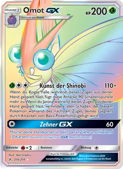 Omot GX, Kräfte im Einklang No. 216 Normal
