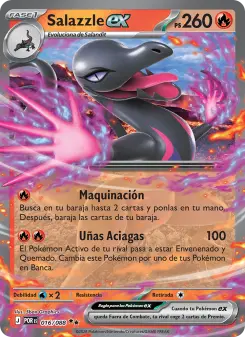 Salazzle ex, Equilibrio Perfecto Nº 016 Holo