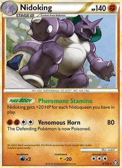 Nidoking, Triumphant No. 6