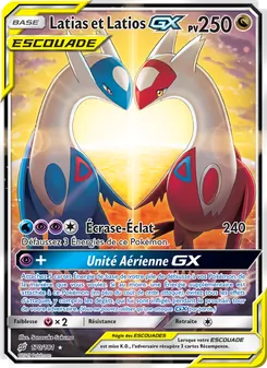Latias et Latios GX, Duo de Choc Nº 170 Normal