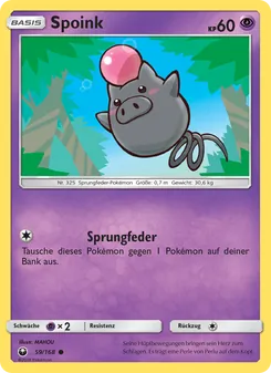 Spoink, Sturm Am Firmament No. 59 Normal