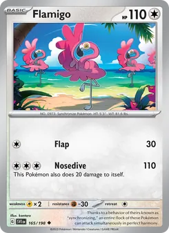 Flamigo, Scarlet & Violet No. 165 Normal