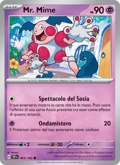 Mr. Mime, Cronoforze Nº 063 Normal
