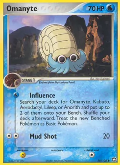 Omanyte, Power Keepers No. 56 Normal