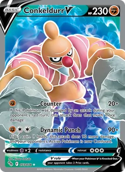 Conkeldurr V, Pokémon GO Nº 073 Holo