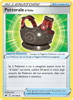 Pettorale di Galar, Regno Glaciale No. 141 Normal