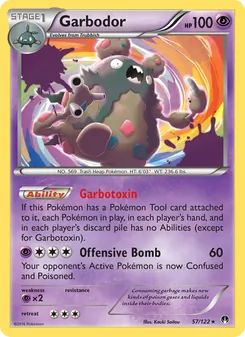Garbodor, BREAKpoint Nº 57 Normal